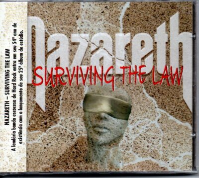 Surviving The Law by Nazareth (Cd, jewel case, Brazil, 2022) New/Factory Sealed
