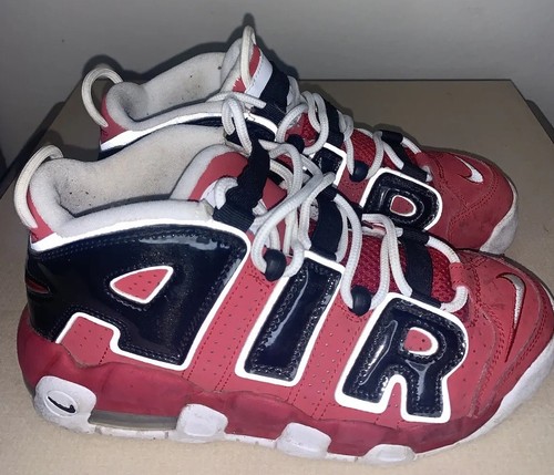 Nike Air Uptempo Bulls Hoops Pack (gs) 315082-600 Size 6.5
