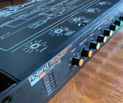 Roland DEP-3 Vintage Digital Multi Effects Reverb + EQ Processor DEP3 Tested