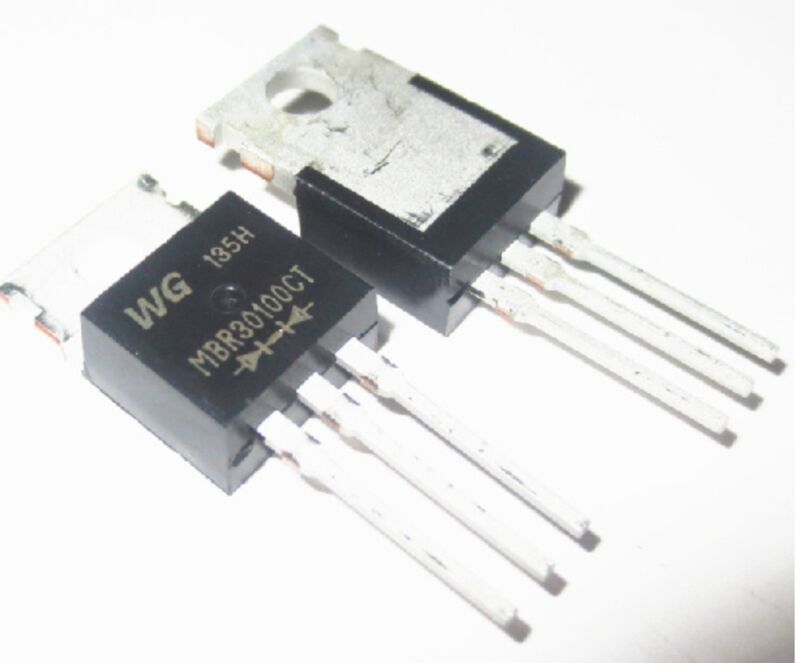 5pcs Mbrf30100ct Mbr30100 Diode Schottky 30a 100v To-220 