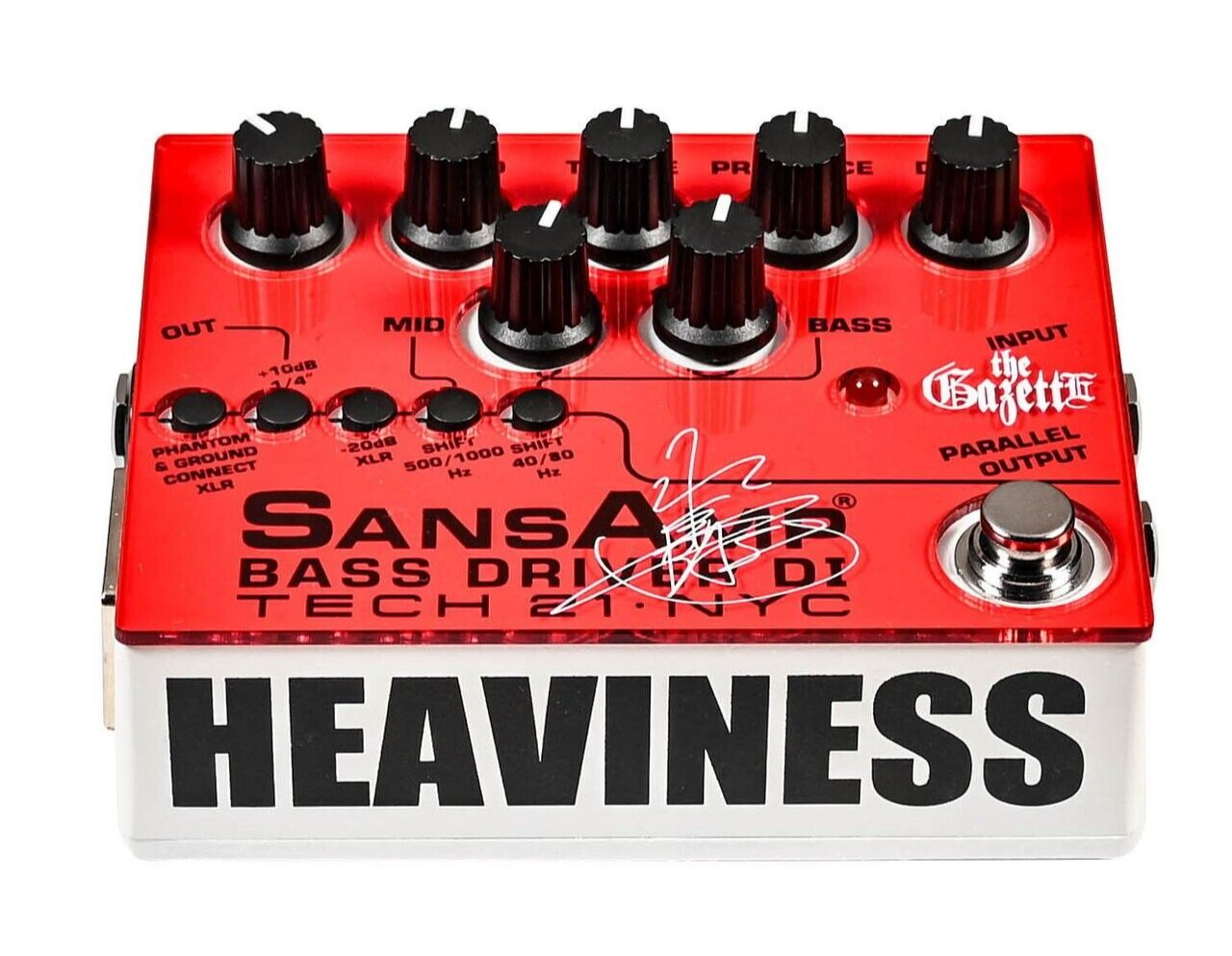 週末限定SansAmp Bass Driver DI Vermilion
