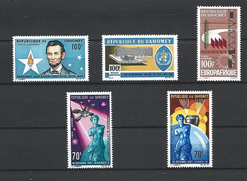 Dahomey - Lot Timbres Neufs** - Pa - 1965/1968 -  Voir Scan