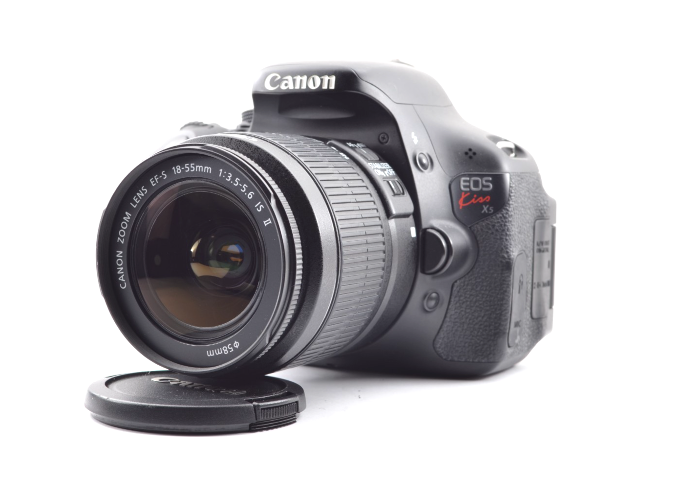 EOS Canon Kiss X50 Lens Camera Kit Digital SLR EF-S18-55mm : with