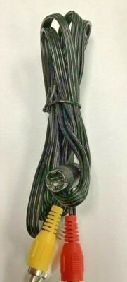NEW Audio Video A/V Cable fits Sega Genesis Generation 2 System Console RCA Cord