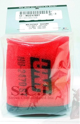 SUZUKI LTF 4WD-X LTF4W 1991 - 1998 LT 4WD LTF 250 UNI SUPERIOR FOAM AIR FILTER