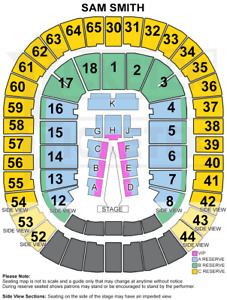 Rod Laver Seating Chart