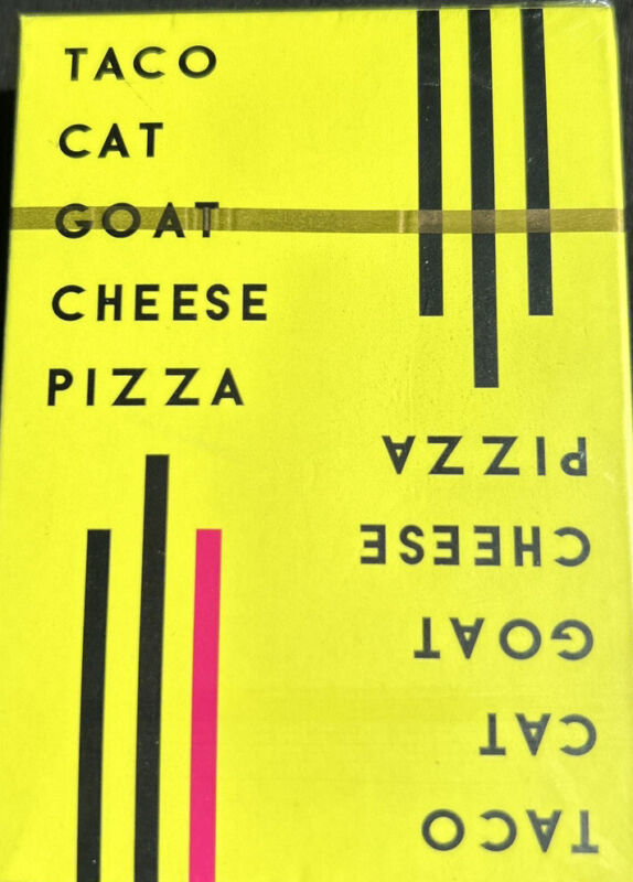 Taco Cat Goat Cheese Pizza Card Game SEALED UNOPENED New
