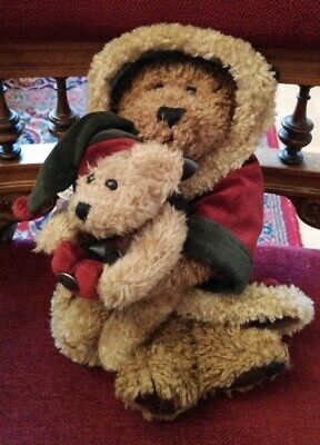 The Boyds Bears Collection Teddy Pappa Bear + Noelle Weihnachten aus USA