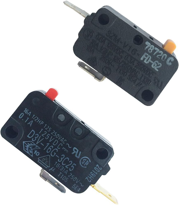 Door Switch WB24X829 WB24X830 for GE Microwave D3V-16G-3C25 SZM-V16-FD-62