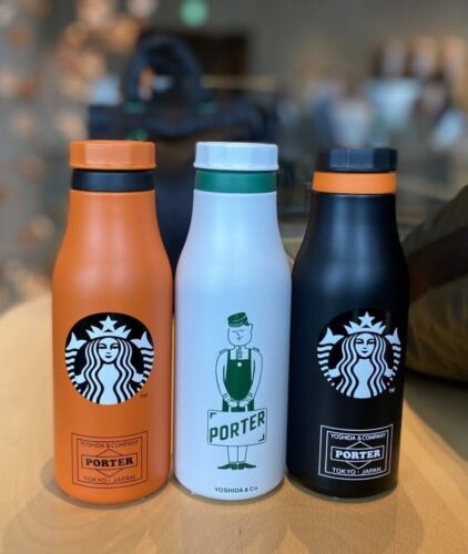 Starbucks Japan x PORTER Stainless steel logo bottle 16.6 oz Starbucks Japan x PORTER Stainless steel logo bottle 16.6 oz