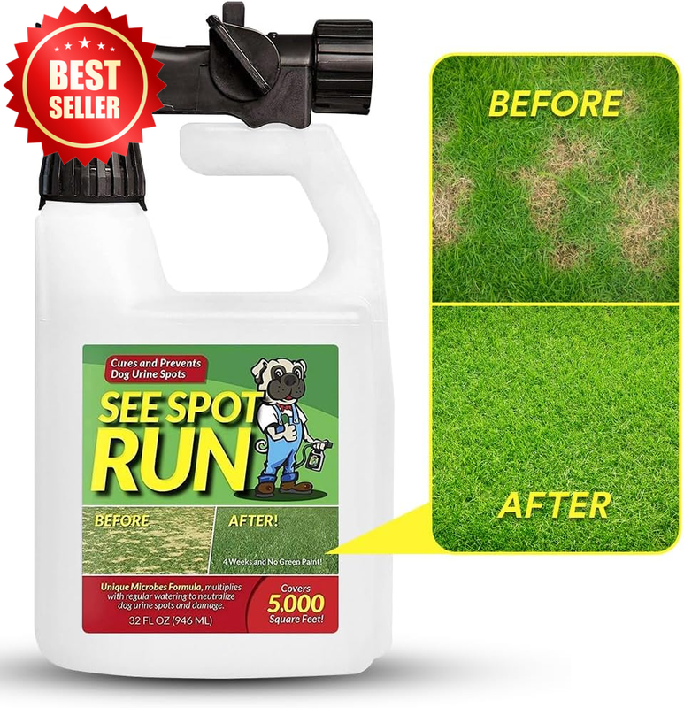 32 OZ Lawn Protection Concentrate Hose-End 5000 Sq Ft Yellow Spot Repair US