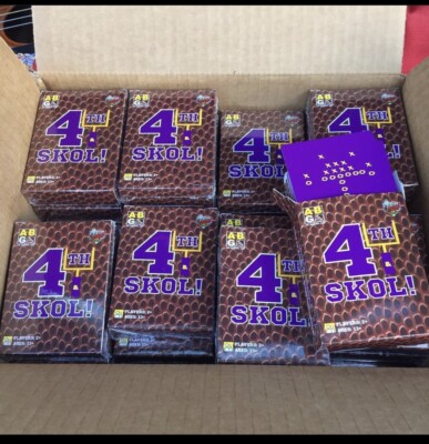4th & Skol Football Card Game (New & Sealed) AB Games. New, Fun & Strategic!