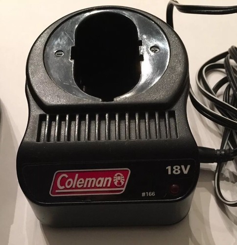 Genuine Coleman 18v Battery PMD8131BAT & Charger #166 Tested Working