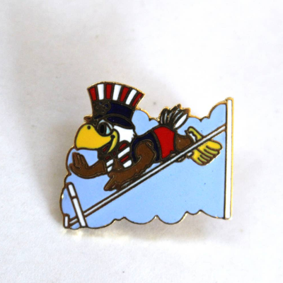Vintage Los Angeles LA California USA 1984 Olympic Pin Series ...