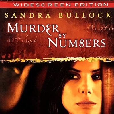 Murder by Numbers (Widescreen) 2002 DVD, 120 Minutes of