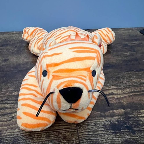Ty Pillow Pals Purr the Tiger Cat Plush Vintage 1996
