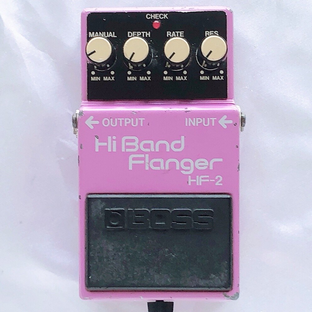 BOSS HF-2 エフェクター HF-2 Hi Band Flanger（ハイバンドフランジャー） │ BOSSマニア