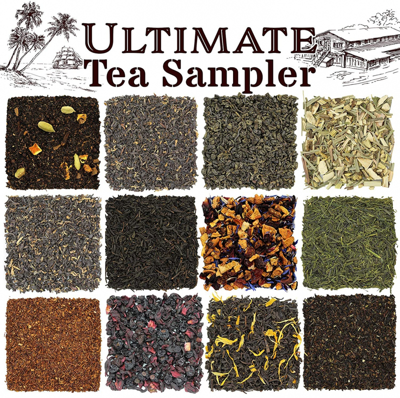 Ultimate Sampler Feat. 12 Teas; Sencha & Gunpowder...