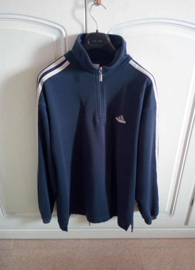 felpa adidas verde zip