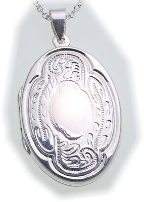 Anhanger Medaillon Oval Echt Silber 925 Zum Aufklappen Sterlingsilber Damen Ebay