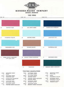 1955 Ford truck paint colors #8