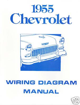 1955 55 CHEVROLET WIRING DIAGRAM MANUAL | eBay