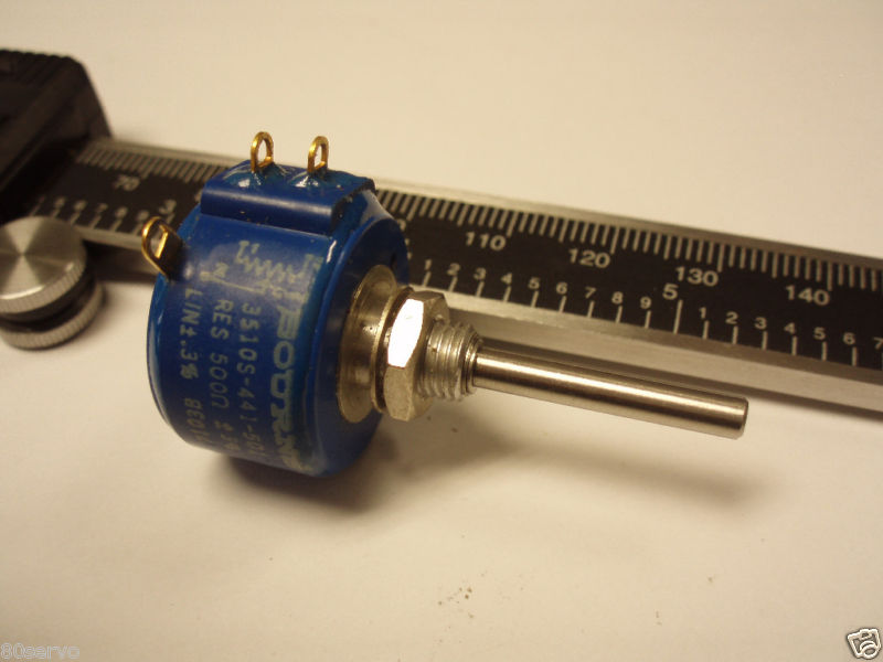 POTENTIOMETER BOURNS 500 OHMS 0.3LIN. 3 TURNS eBay