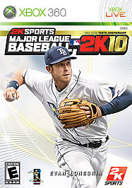 Major League Baseball 2k10 Microsoft Xbox 360 2010 For Sale