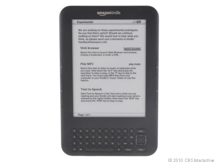 Amazon Kindle 3  Wi-Fi + 3G, 6in - Graphite - Free Ship