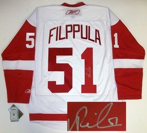 Image result for filppula jersey red wings