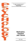 Motivation, Emotion and Stress by Beth Alder (Paperback, 2000)