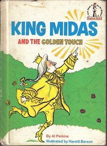 1969 Children S Book King Midas The Golden Touch By Al Perkins