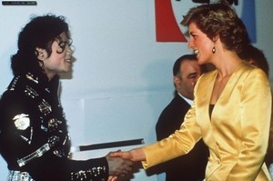 PRINCESS-DIANA-MICHAEL-JACKSON-PHOTO-8x10-FANTASTIC-PICTURE