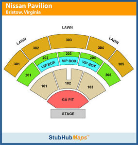 Jiffy Lube Live Seating Chart Ga Pit