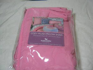 new berkshire bedding pink cozy plush pillow standard sham heart new berkshire bedding pink cozy plush pillow standard sham heart