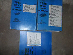 1988 Ford bronco service manual #7