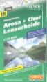Wanderkarte Arosa / Chur 1 : 50 000 (2009, Mappe)