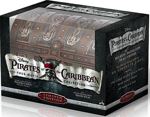 pirates of the caribbean blu ray box set pirates of the caribbean blu ray box set