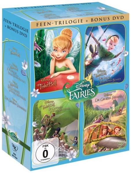 Die großen Feenspiele + Tinkerbell Feen-Trilogie (2012) günstig kaufen ...