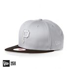 New Era Adjustable Snapback MLB Pittsburgh Pirates Poptonal Grey 9FIFTY Baseball Cap Size S/M - 10657505GRB