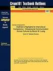 Outlines & Highlights for Intercultural Competence : Interpersonal Communication Across Cultures by Myron W. Lustig by Cram101 Textbook Reviews (Paperback / softback, 2009)