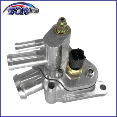 Aluminum Thermostat Housing Air Bleeder For Dodge Chrysler Stratus Sebring 2.7 L