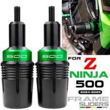 Deslizadores de marco CNC protección contra caídas protectores contra choques para Kawasaki Z500 Ninja500