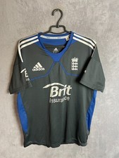 England Team Jersey Cricket Shirt Adidas Formotion Polyester Mens Size L
