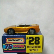 matchbox superfast Mitsubishi Spyder Gold Challenge