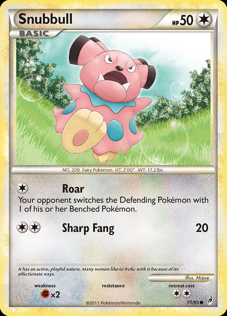 Pokemon Snubbull (71/106) Call of Legends LP