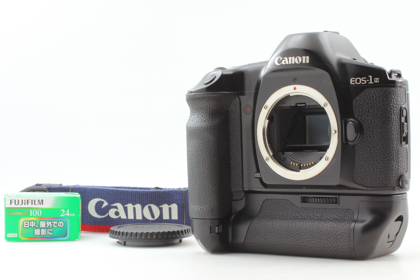 Top MINT Canon EOS-1N HS 35mm SLR Film Camera Body PB-E1 from Japan