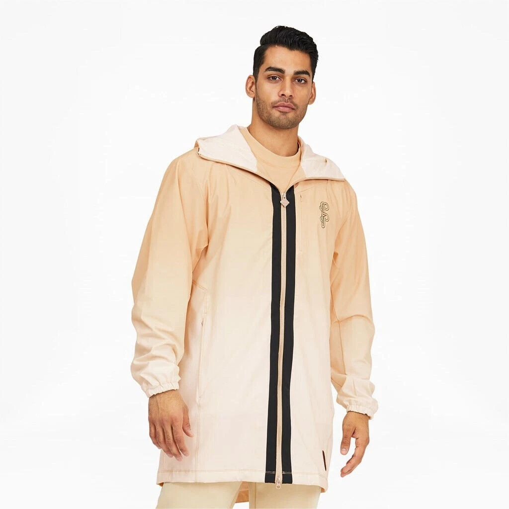 Puma x Pronounce Lightweight Pebble Full Zip Hooded Jacket 532137-20 Men Size XL