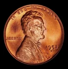 RED 1952-D Lincoln Cent Wheat Penny   BU FREE SHIPPING (B101)