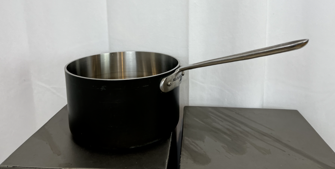 AllClad LTD 4QT Stainless Steel Anodized Aluminum Saucepan with Lid eBay